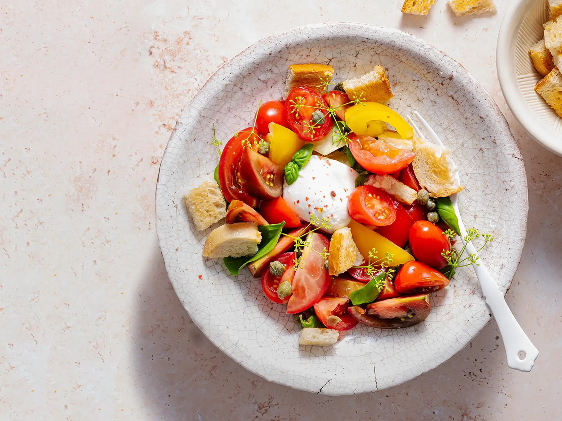fresh summer honeyed salad