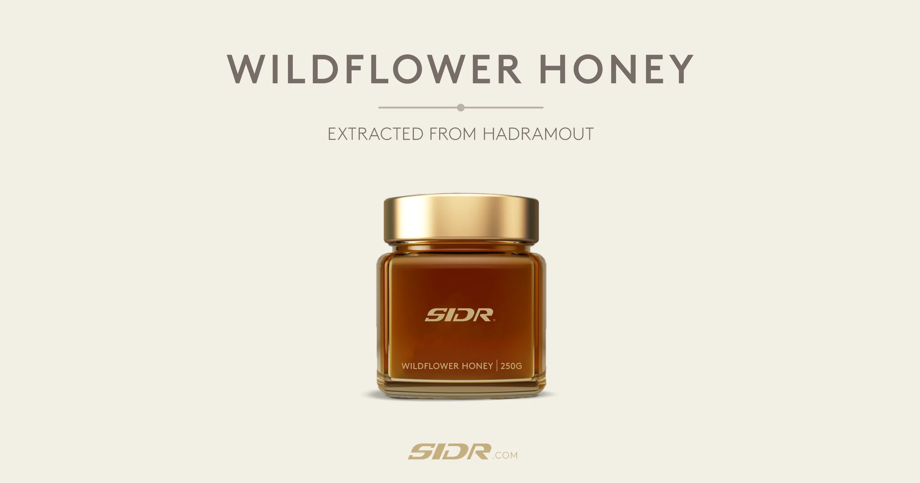 Raw Wildflower Honey | 100% Pure & Real Honey | SIDR®